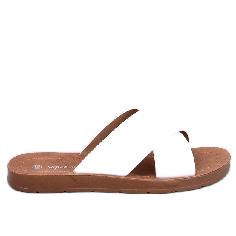 Ryan White damtofflor vit