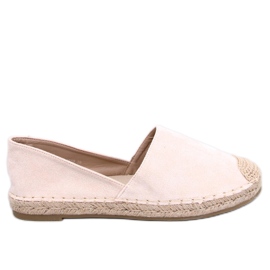 Phair Beige utskurna espadrillor
