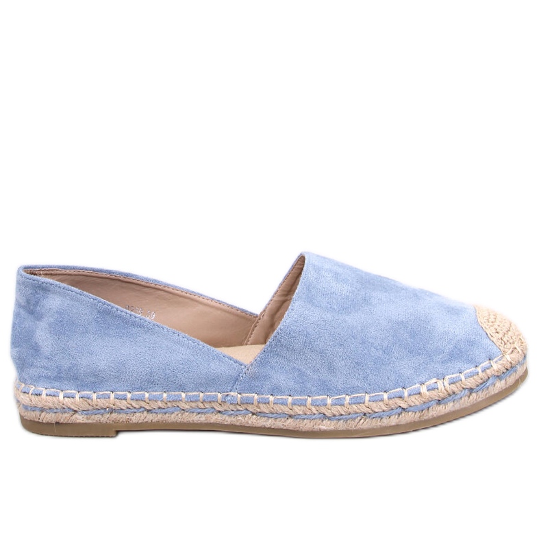 Phair Jeans utskurna espadrillor blå