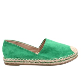 Phair Green utskurna espadrillor grön