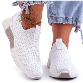 PM1 Klassiska Slip-On Sportskor Vita Frankie