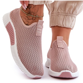 PM1 Klassiska Slip-On Trainers Ljusrosa Frankie