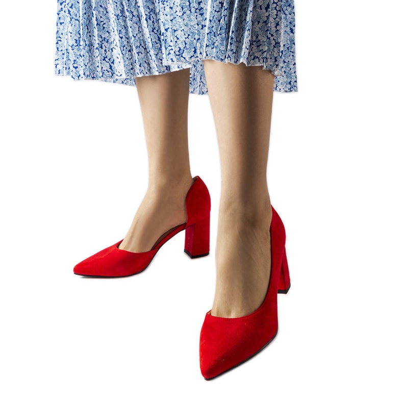 Röda pumpar på Sargent-posten