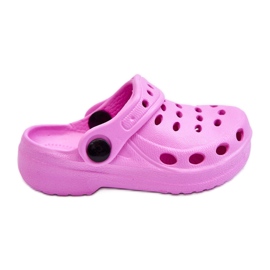 WJ1 Rosa Lucas Foam Slides för barn