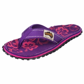 Gumbies Islander Canvas Flip Flops W G-IS-WN-PUHIB purpur