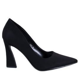 Valli Black pumps med klackar svart