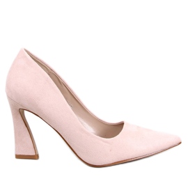Valli Beige pumps med klackar