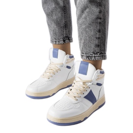 Blå ankelboots från Robin