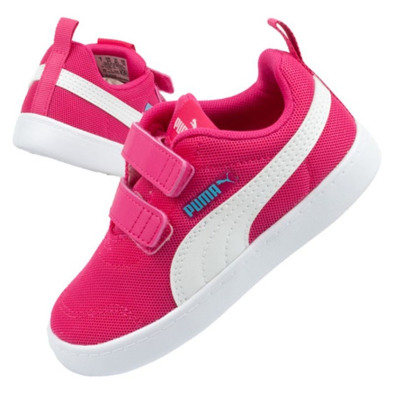 Puma Courtflex Jr 371759 11 skor rosa