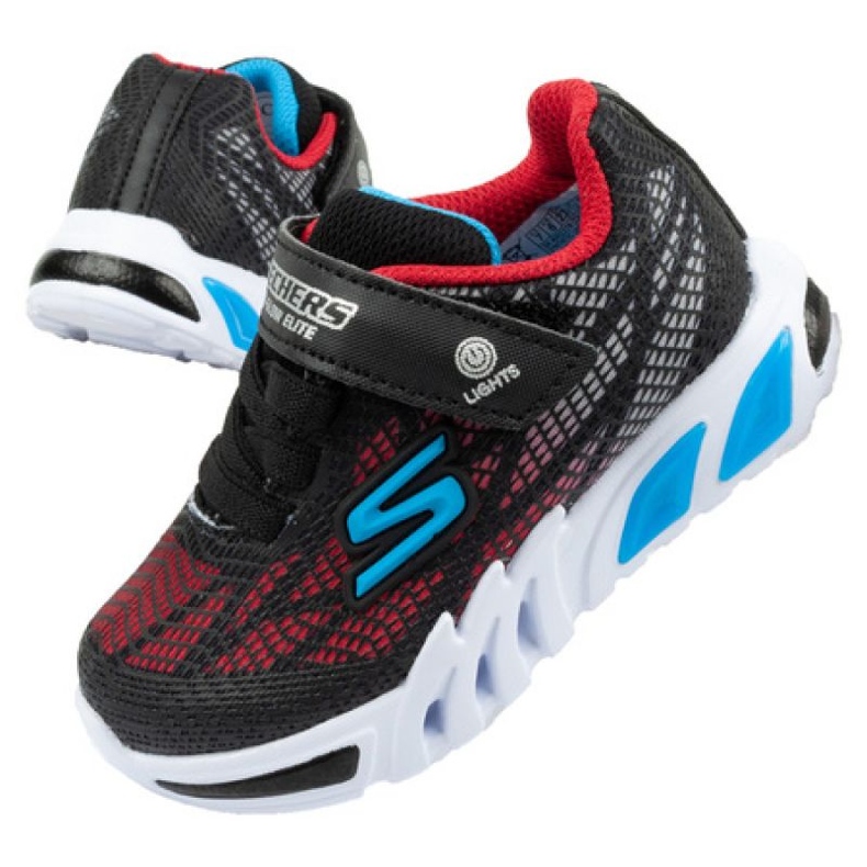 Spidermen Skechers Flex Jr 400137N skor svart