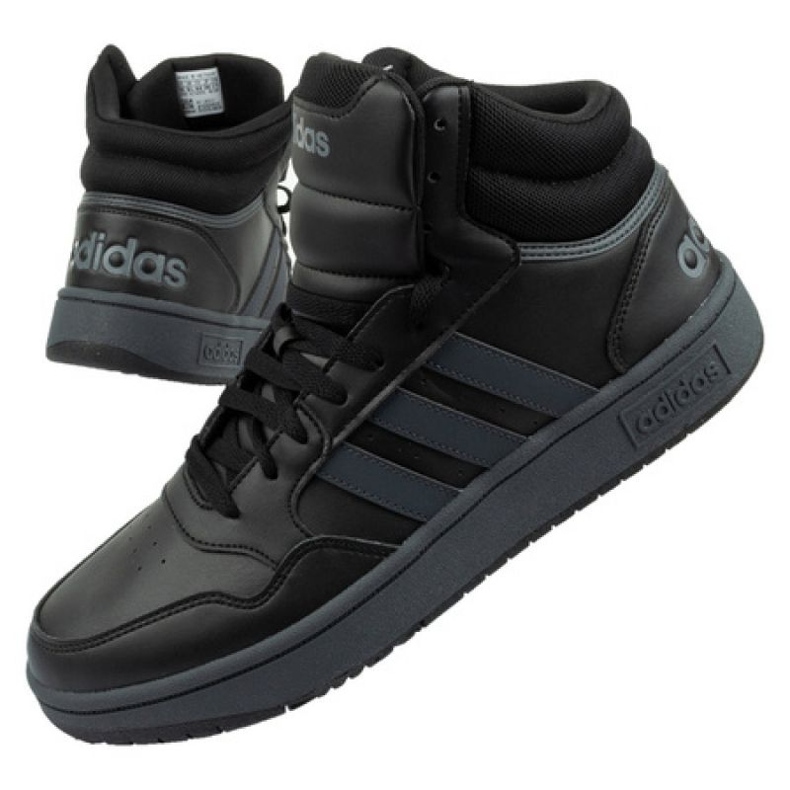 Adidas Hoops 3.0 Mid M GW3022 sportskor svart