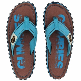 Gumbies Islander Eroderade Retro Flip Flops G-IS-UNI-ERET blå