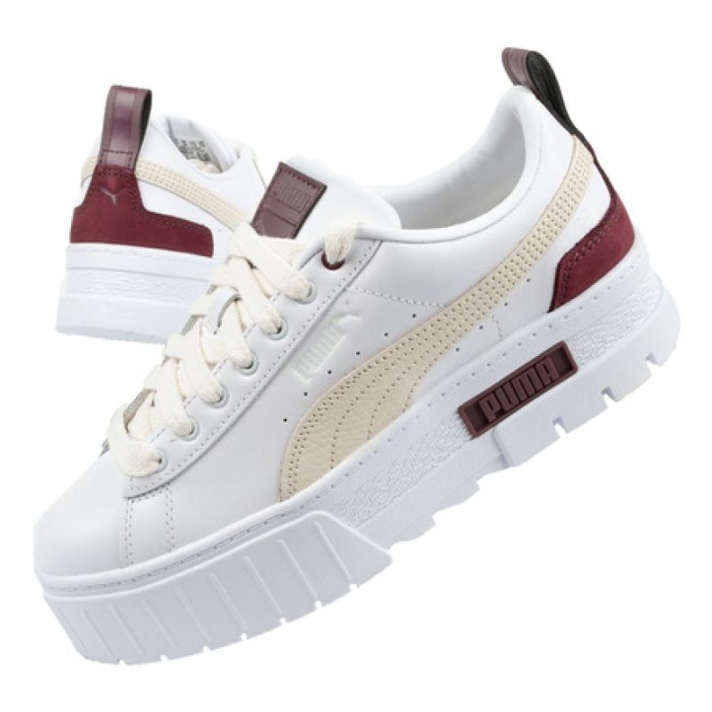 Puma Mayze Luxe W 383995 03 skor vit