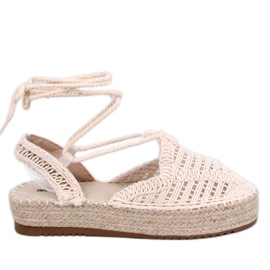 Yaweh Beige espadrillor för kvinnor