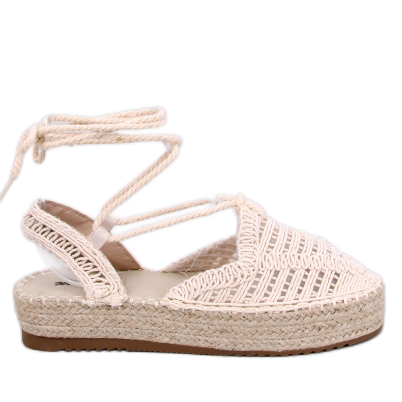 Yaweh Beige espadrillor för kvinnor