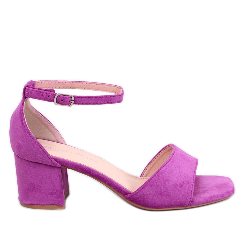 Medley Rose sandaler med låg klack rosa