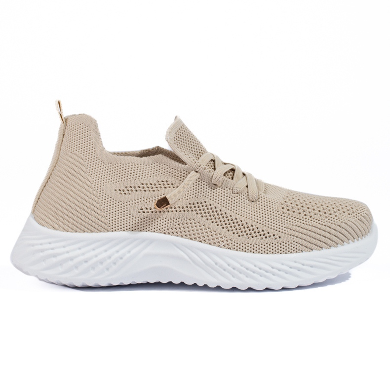 Damtextil sportskor Shelovet beige