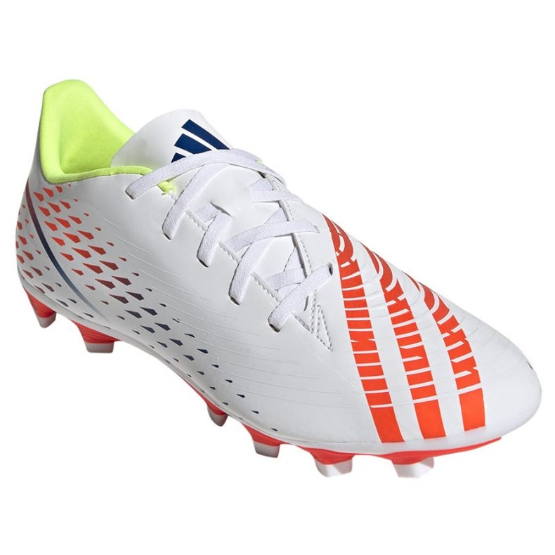 Adidas Predator Edge.4 FxG M GW0989 fotbollsskor vit vit