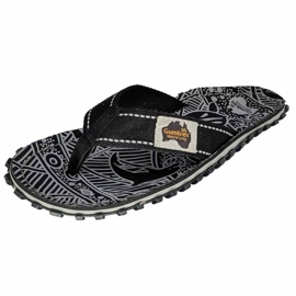 Gumbies Islander Flip Flops G-IS-UNI-BLSIG svart