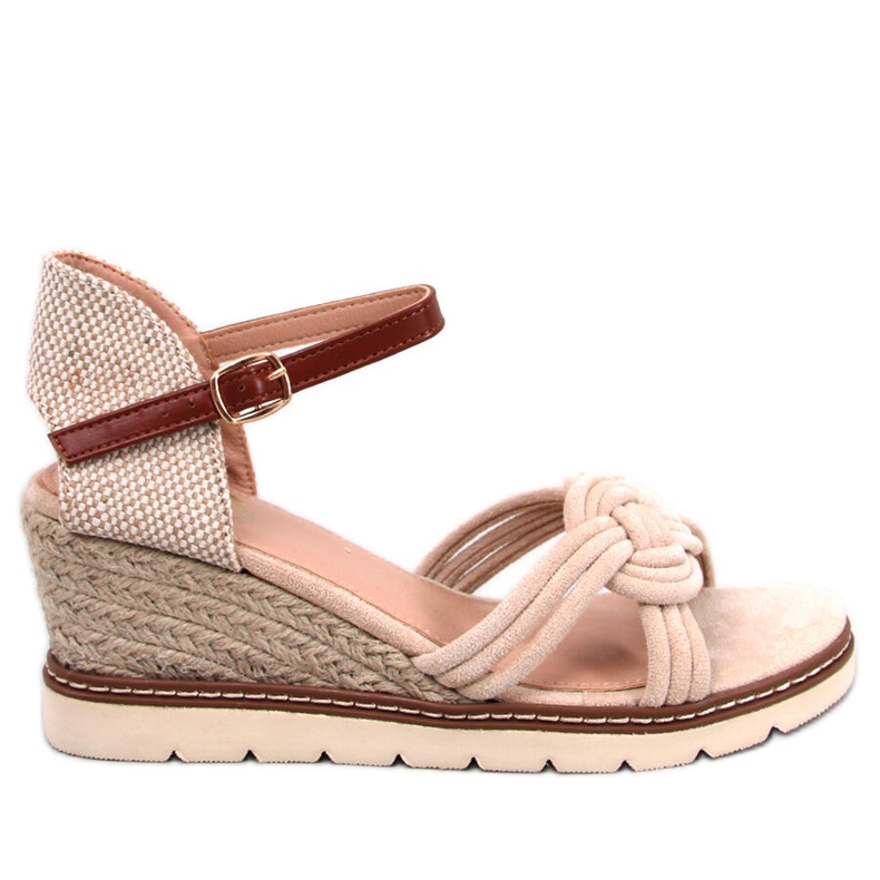 Tedder Beige kilasandaler