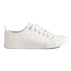 Vita sneakers för dam LL274223101 Big Star