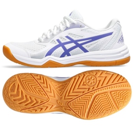 Asics Upcourt 5 M 1072A088-103 skor vit vit