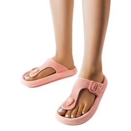 Rosa platåsandaler från Moretti