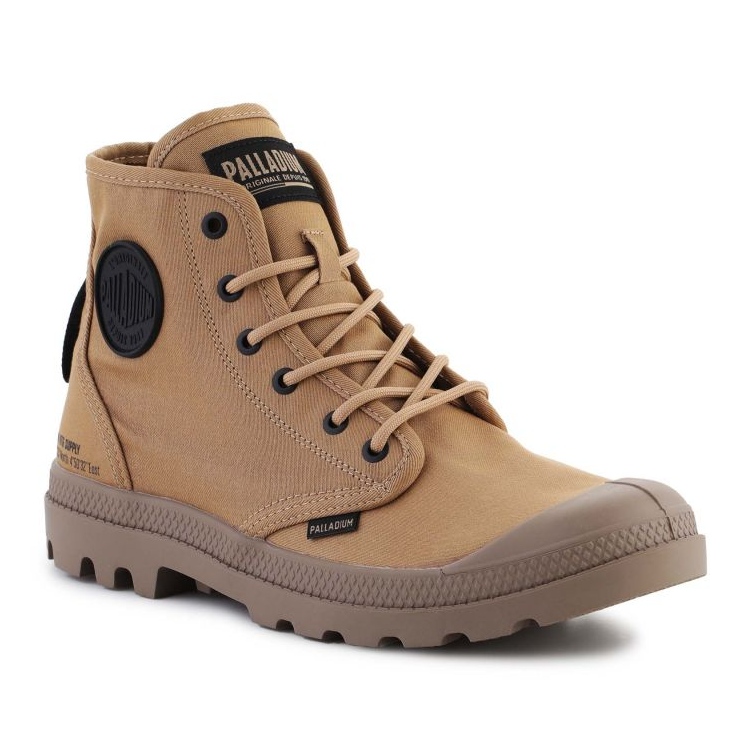Skor Palladium Pampa Hi Htg Supply M 77356-227-M brun