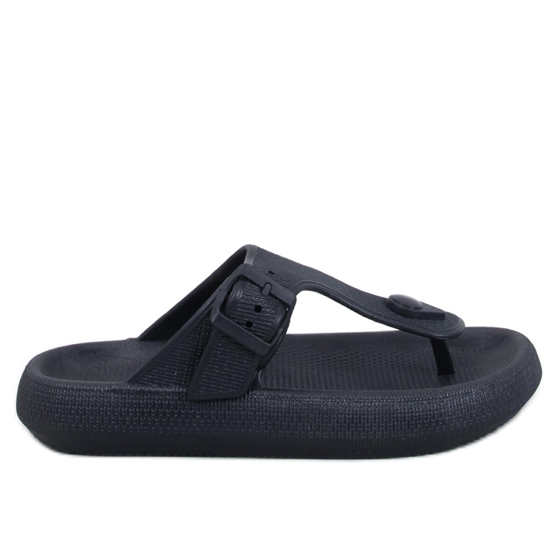Sadier Svarta flipflops i mjuk skum