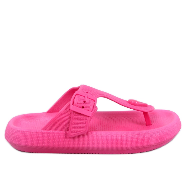 Sadier Fuchsia flipflops i mjuk skum rosa