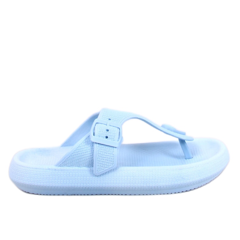 Sadier Blue flipflops i mjuk skum blå