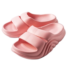 Rosa gummitofflor från Geneve