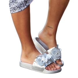 Silverglas med dekorativ ovandel från Caggio