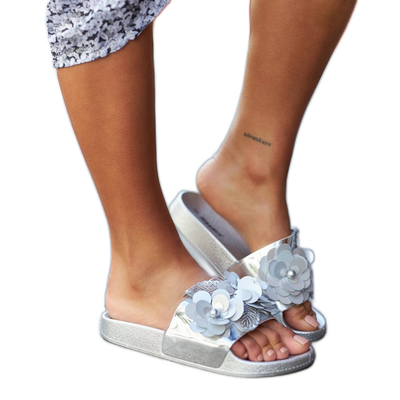 Silverglas med dekorativ ovandel från Caggio silver-