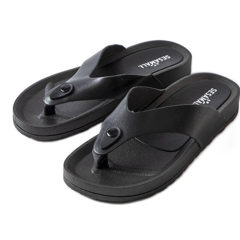 Inna Svarta platåsandaler från Elide