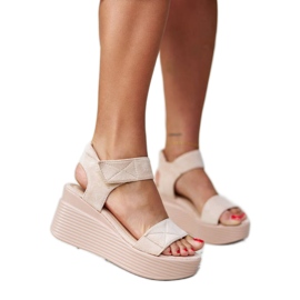 Beige sandaler från Nerea