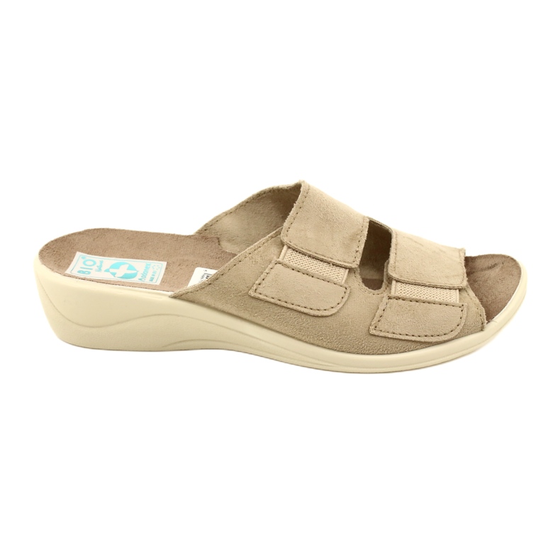 Adanex Dam BIO Nature 26023 beige flipflops