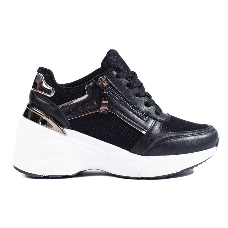 Svarta Shelovet chunky sula sneakers