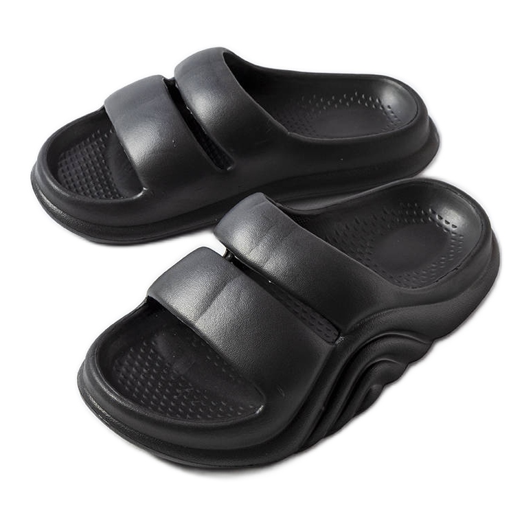 Svarta gummiflip flops från Geneve