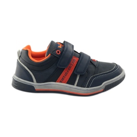 American Club ADI American 152625 marinblå sneakers orange