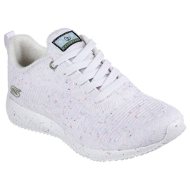 Skechers Bobs Squad-Reclaim Life Shoes W 117282/WHT vit