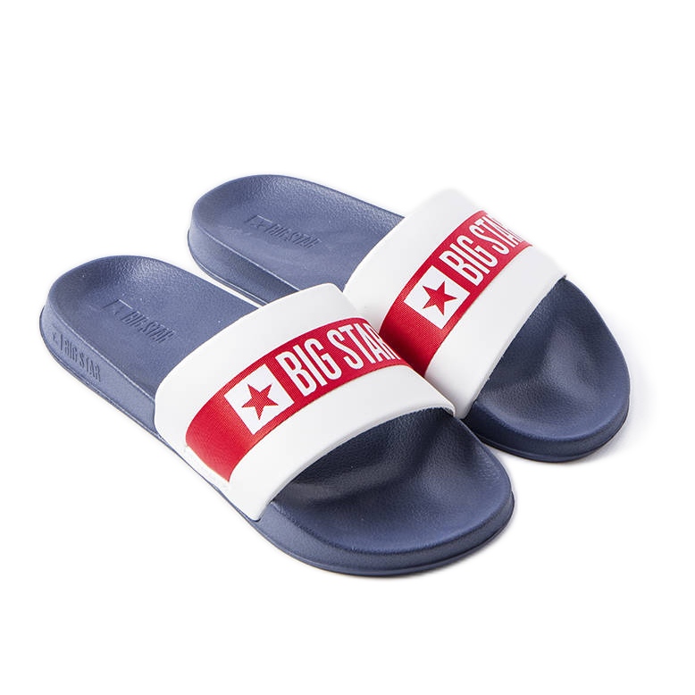 Vita och marinblå rutschbanor från Big Star LL174455