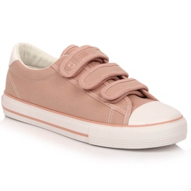Kardborre sneakers Big Star W INT1842A rosa
