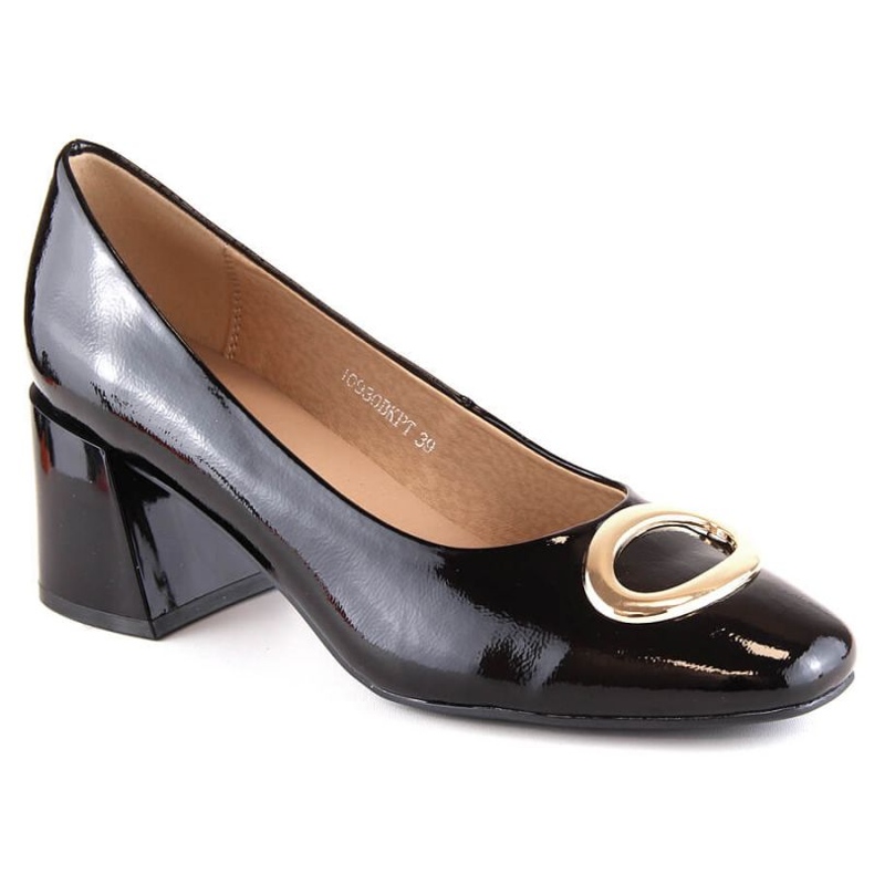 Patent högklackade pumps Vinceza W JAN179C svart