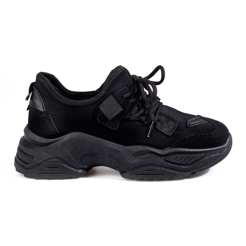 Svarta sneakers för kvinnor på Shelovet-plattformen