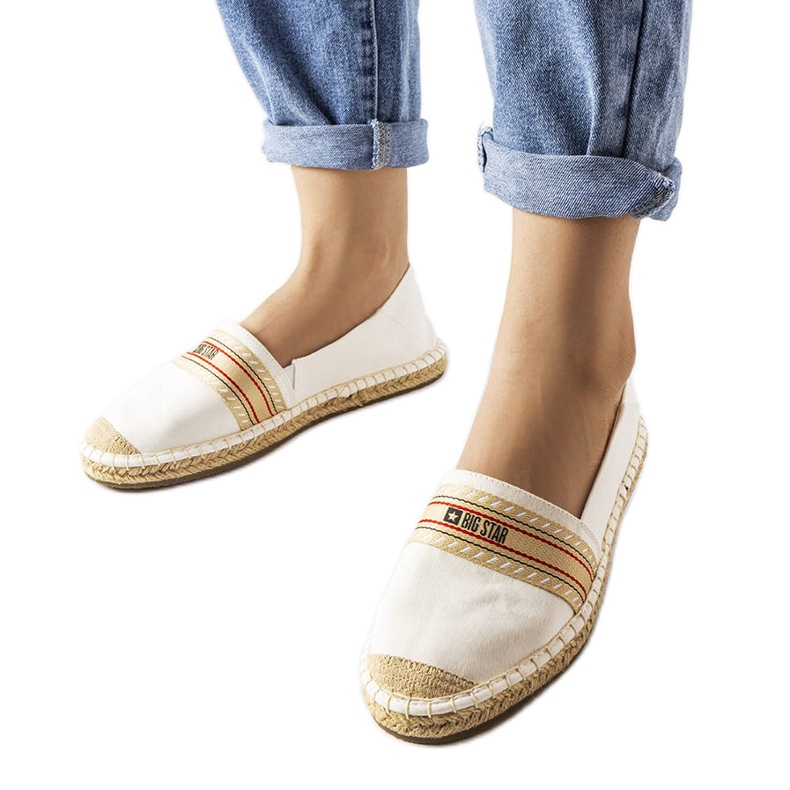 Big Star LL274893 vita espadrillor