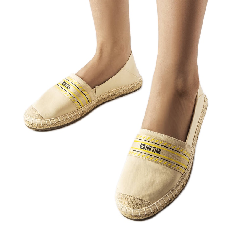 Beige Big Star espadrillor LL274895
