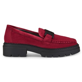 La.Fi Fuchsia plattform loafers rosa
