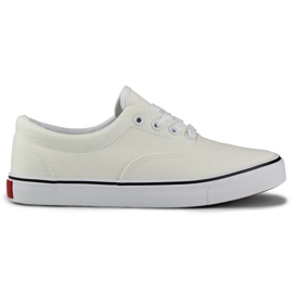 Klassiska vita sneakers för kvinnor