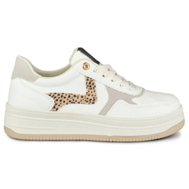 Lara vita sneakers för kvinnor